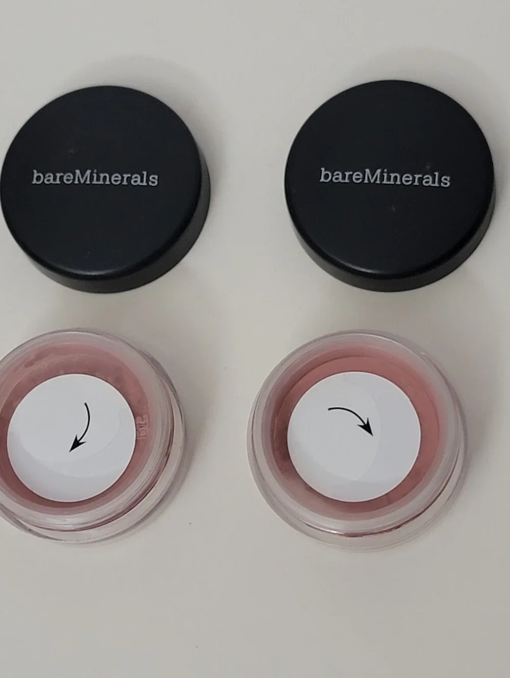 2 pk bareMinerals Eye Color Loose Powder 0.56g / 0.02 oz Mini Size Beauty